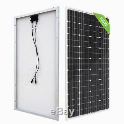 ECO 200W Watts Solar Panel Battery Charge for 12V RV Boat Home Car Off Grid kit