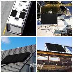 ECO-WORTHY 100W 150Watt Monocrystalline Solar Panel PV 12Volt Cabin Home Roof RV