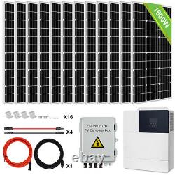 ECO-WORTHY 1600W 2400W 3600W Watt Solar Solar panels for trailer homes Kit For RV <a href=