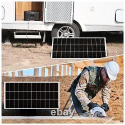 ECO-WORTHY 195 Watt 12 Volt Monocrystalline Solar Panel Module Off Grid PV Po