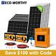 Eco-worthy 2400w Watt Solar Panel Kit Complete System & 5120wh Lifepo4 Battery
