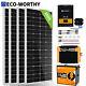 Eco-worthy 800w 1000watt 12v Solar Panel Kit 150ah Lithium Battery Home Off Grid