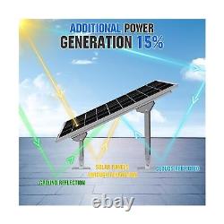 ECO-WORTHY Bifacial 100 Watt 12 Volt Solar Panel Monocrystalline Rigid High-E