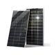 Eco-worthy Bifacial 195 Watt 12 Volt Solar Panel Monocrystalline Rigid High-e