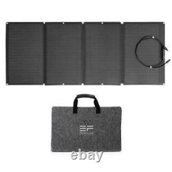 ECOFLOW 160-Watt Portable Solar Panel, Foldable Solar Charger Chainable