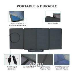 ECOFLOW Portable Solar Panel Foldable Waterproof Adjustable Kickstand 160-Watt