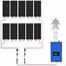 Eco-worthy 2000w 1600w 1200w 800w Watt On Grid Tie Solar Panel Kit For Home Us