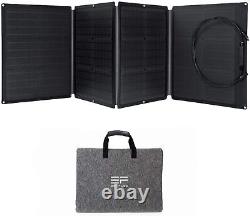EcoFlow 110 Watt Portable Solar Panel for Power Stations, Foldable Solar Charger