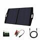 Flexsolar C100 100 Watt Foldable Portable Solar Panel Charger With Stand And Bag