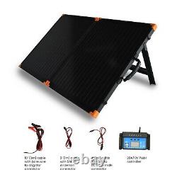 FLEXSOLAR G100 100 Watt Briefcase Foldable Portable Solar Panel Charger with Stand