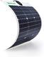 Flexible Solar Panel 50w 12v Monocrystalline Bendable 50 Watt 12volt Semi-flexib