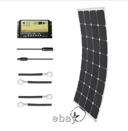 Flexible Solar Panels HQST 300 Watt 12 Volt Monocrystalline Solar Marine Kit