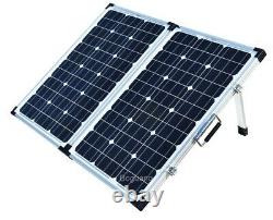 Folding Solar Panel 100 Watts 18V+ 10A Charge Controller 12V Battery Charging RV