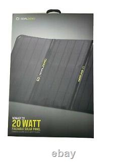 GOAL ZERO NOMAD 20 20 Watt Foldable Solar Panel 11910. Brand New. Received As Gift