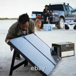 Goal Zero Boulder 100 Briefcase, 100 Watt Foldable Monocrystalline Solar Panel
