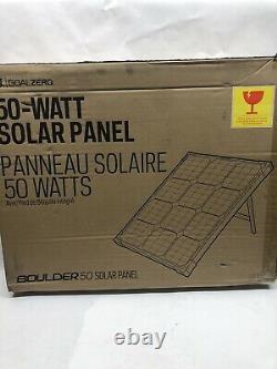 Goal Zero Boulder 50 Solar Panel 50 Watts With Kick Stand