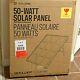 Goal Zero Boulder 50 Watt Solar Panel With Integrated Kickstand Unused