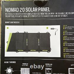 Goal Zero Nomad Portable 20 Watt Solar Panel # 12004