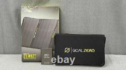 GoalZero NOMAD 20 20 Watt Foldable Solar Panel 11910 NEW Free Shipping