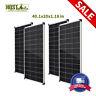 Hqst 100 Watt Monocrystalline Solar Panel For Battery Charging Boat, Caravan, Rv
