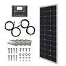 Hqst 100w Watt 12v Solar Panel Starter Kit With 10a Pwm Charge Controller Rv Home