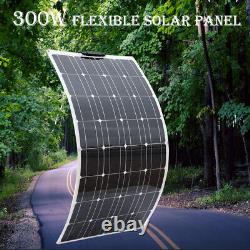 House 300 WATT Flexible Solar Panels Kit 300W Monocrystalline for Home RV Boat
