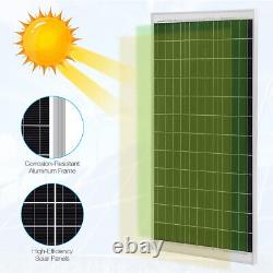 Large 150W Watt 12V Volt Monocrystalline Solar Panel PV Power High Efficiency
