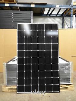 Lot of 14 LG LG330N1C-A5 330 Watt 330W 33.7V 9.8A 66.4 x 40 Black Solar Panels