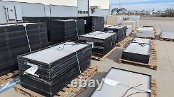 Lot of 726 Used? 200W Solar Panels Mixed Watt Monocrystalline & Polycrystalline