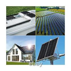 MEGSUN 160 Watt Monocrystalline Solar Panels 12 Volt, 2PCS 80W 22.8% High-Eff