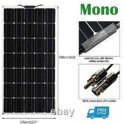 Mono Flexible Bendable 150w 150 Watt Lightweight Solar Panel 18v Battery OffGrid