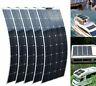 Mono-crystalline Solar Panel Cell Flexible 12v 24 Volt 100 Watts Solar Batteries