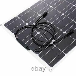 Monocrystalline 400W 18V Highly Flexible Solar Panel Home Waterproof System Kit