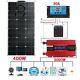 Monocrystalline 400w Watts 18v Solar Panel Kit System Off Grid 3000w Power Inver