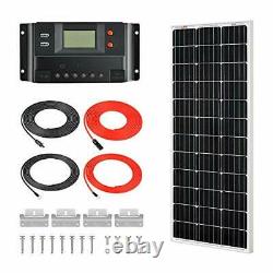 Monocrystalline Solar Kit 100 Watts 12 Volts