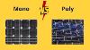 Monocrystalline Vs Polycrystalline Solar Panels