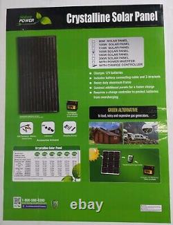 NATURE POWER 165 Watt 12 Volt Monocrystalline Solar Panel