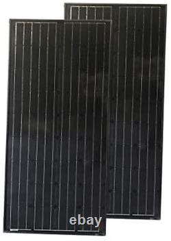 Nature Power 50262 330 Monocrystalline Solar Kit Includes (2) 165 Watt Panels, B