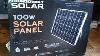 New 100 Watt Monocrystalline Solar Panel Hub W Harbor Freight Thunderbolt Magnum 100w Solar Kit