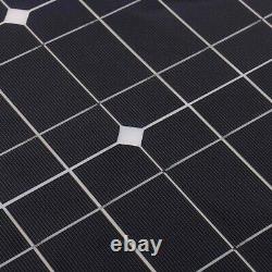 New 600W 300 Watt Monocrystalline PET Solar Panel Kit 18V RV Car Battery Charger