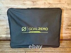 New Goal Zero Boulder 100 Watt Monocrystalline Briefcase Solar Panel With Bag