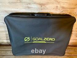 New Goal Zero Boulder 100 Watt Monocrystalline Briefcase Solar Panel With Bag