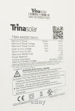 New Trina 400W Mono Solar Panel 400 Watts UL Certified