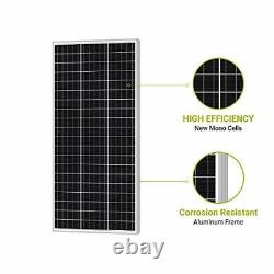 Newpowa 100 Watts Monocrystalline 100W 12V Solar Panel High Efficiency Mono M