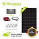 Newpowa 160w Solar Panel Monocrystalline Mppt 12v Battery Off Grid Complete Kit