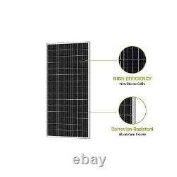 Newpowa 180W(Watt) Solar Panel12V Monocrystalline High Efficiency PV Module O
