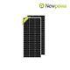 Newpowa 200w 2pcs 100 Watt Mono-crystalline Solar Panel Rv Marine Home Off Grid