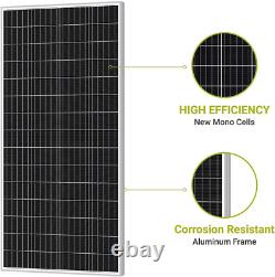 Newpowa 210W(Watts) Solar Panel Monocrystalline 12V High Efficiency Module for R