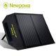 Newpowa 60w Watt 12v Portable Solar Panel Compatible With Normal Solar Generator