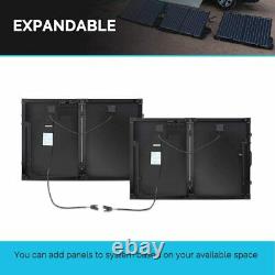 Open Box Renogy 100W 12V Foldable Solar Panel Suitcase 100 Watt Off Grid RV Boat